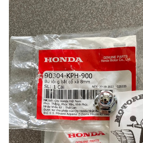 ốc bắt bô (1 cái) xe winner v1 v2 v3 v4 chính hãng 90304KPH900