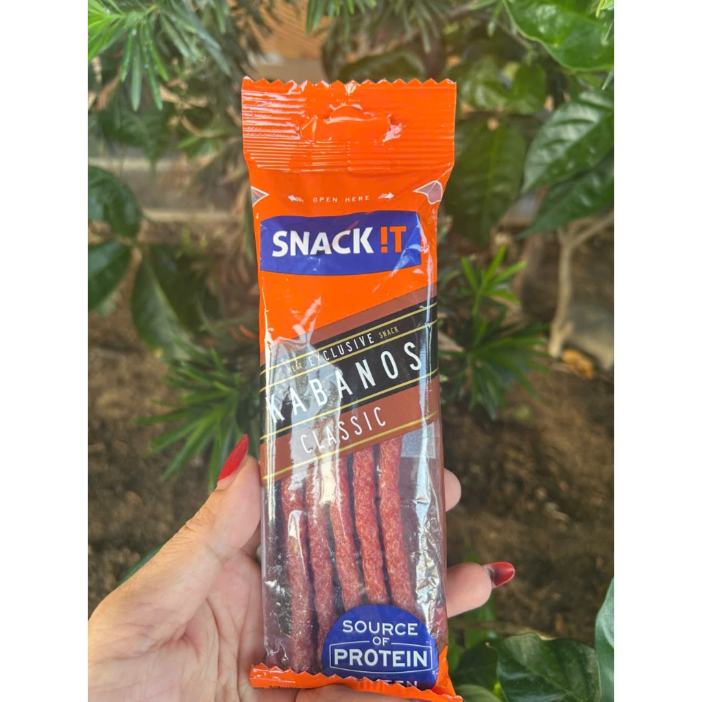 Snack It Kabanos Classic Xúc Xích Khô Ăn Liền Giàu Protein Snack Tiện Lợi Thơm Ngon