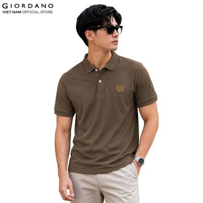 GIORDANO Áo Thun Nam Có Cổ Ngắn Tay Liquid Touch Polo 01015291
