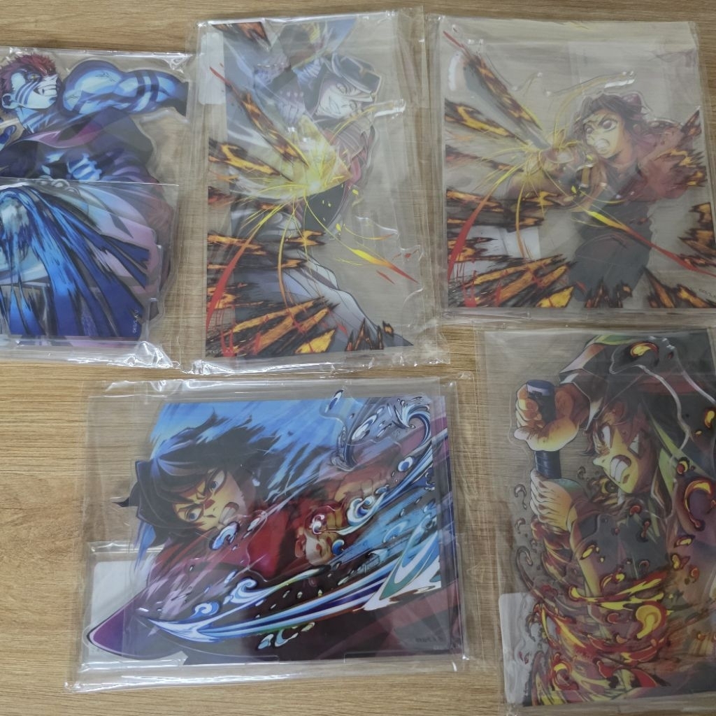KNY Standee Badge Card Vô hạn thành - Giyuu Tanjirou Akaza Shinobu Douma