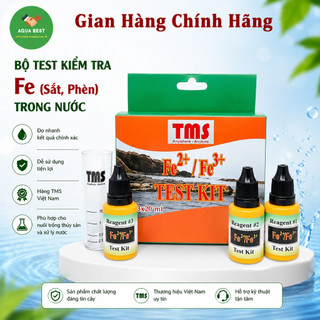 [Chính Hãng] Bộ test kiểm tra Fe - Test kiểm tra sắt (phèn ) trong nước hãng TMS