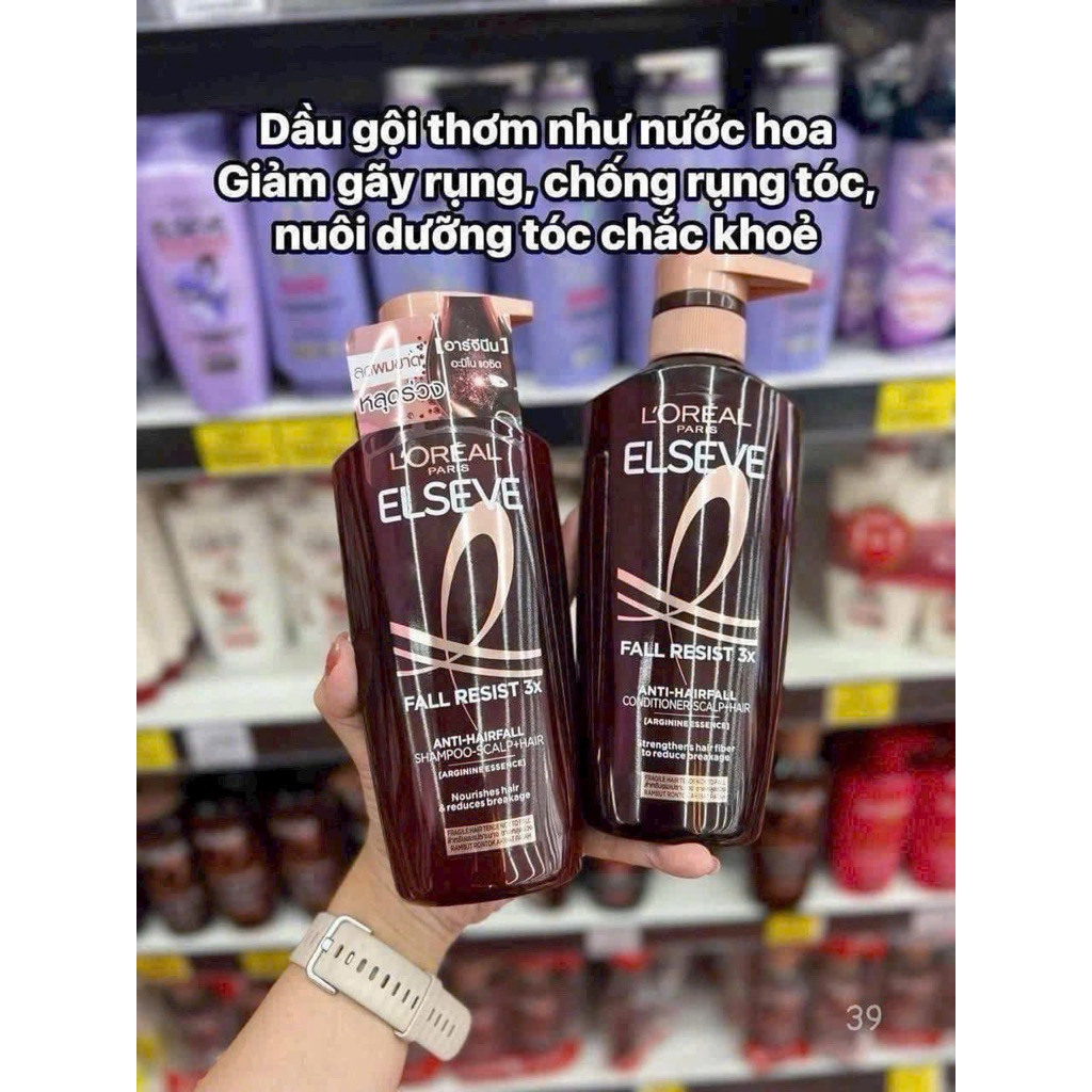Dầu gội + xả Elseve nội địa Thái Lan
