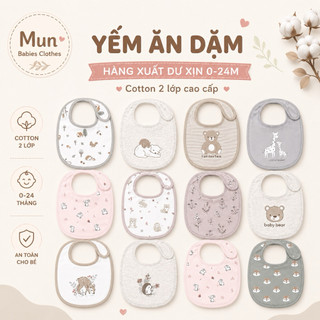 MS49 Yếm quàng cổ giữ ấm cho bé sơ sinh, yếm đeo cổ trẻ em