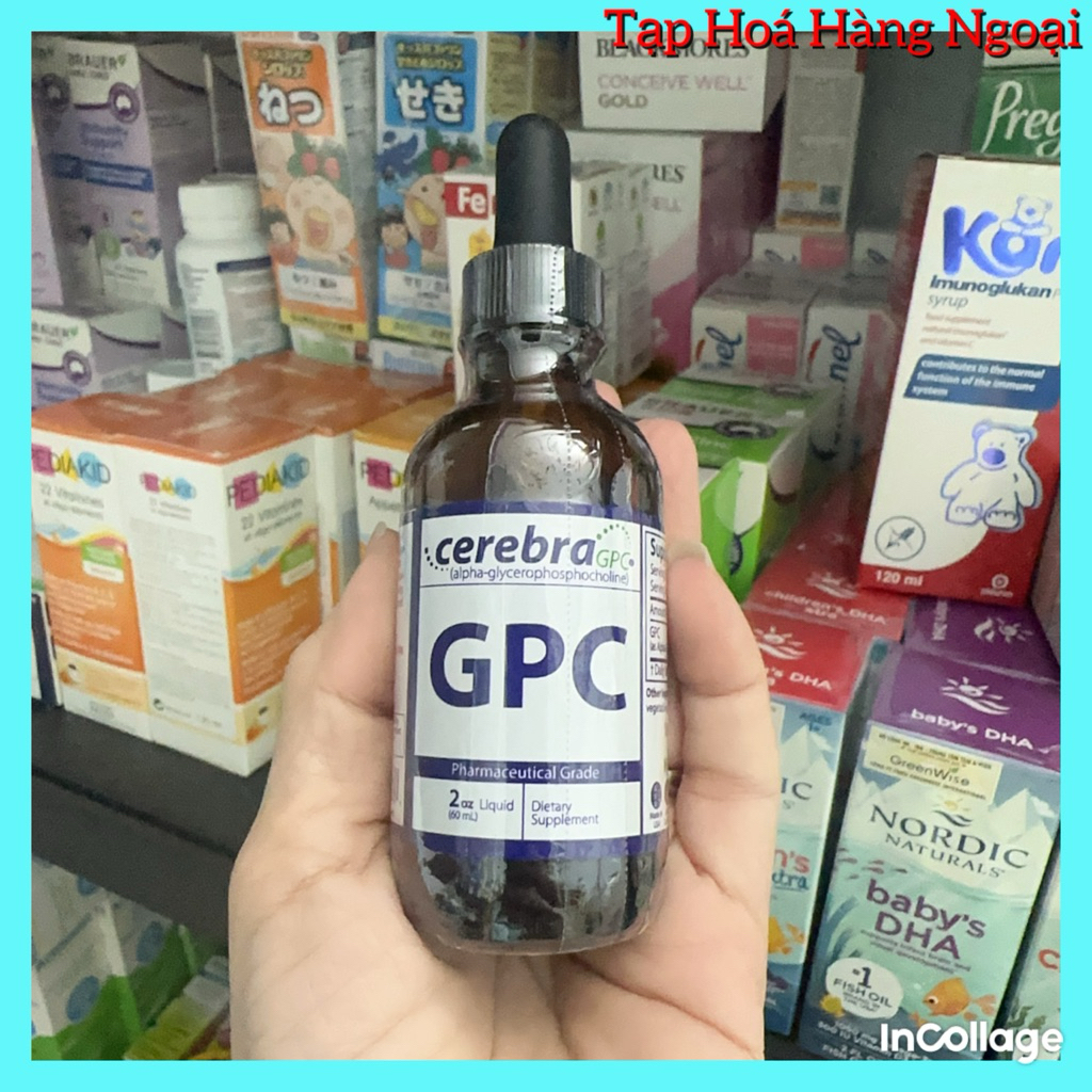 Cerebra GPC - bổ não tăng trí nhớ và tập trung cho trí não