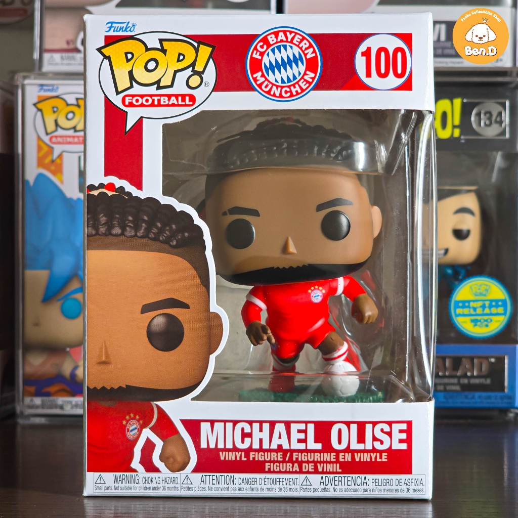 Mô hình Funko POP Football: Bayern Munchen - Michael Olise #100