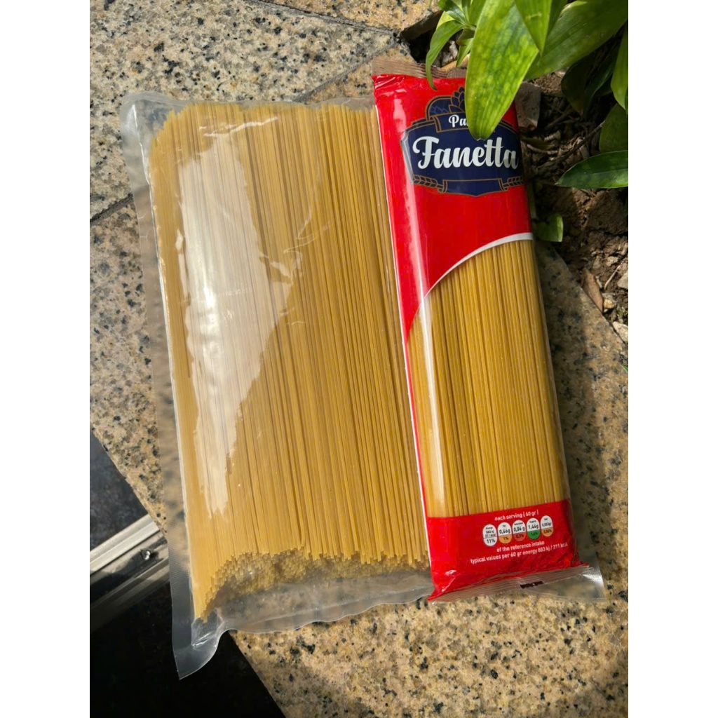 [Mì ý nhà hàng] 01 túi 2KG Mì Ý  Spaghetti túi  SỢI TRÒN(2 túi 2kg) hàng nhập khẩu có hoá đơn VAT đủ
