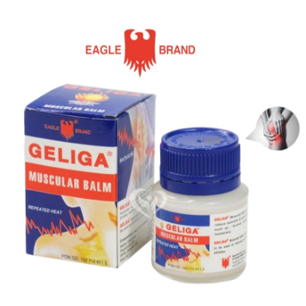 DẦU NÓNG GELIGA MUSCULAR BALM – CHÍNH HÃNG INDONESIA
