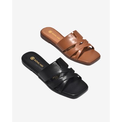 [Mẫu mới] Dép Nữ Đông Hải Quai Đan Đế Bằng - D5917