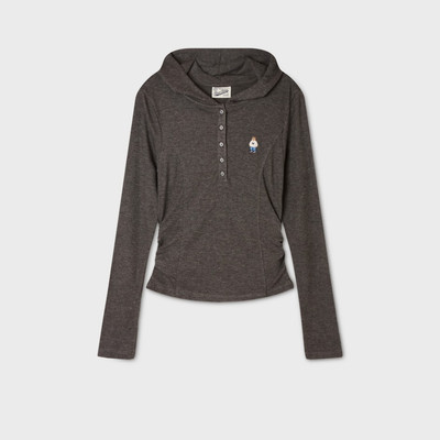 Áo Thun Nữ WHO.A.U Steve Hooded Shirring T-shirt[B]_WHLAGB853F
