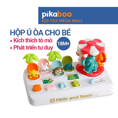 Hộp Ú Òa cho bé từ 18 tháng Pikaboo, đồ chơi thông minh kích thích tò mò phát triển tư duy bán chạy