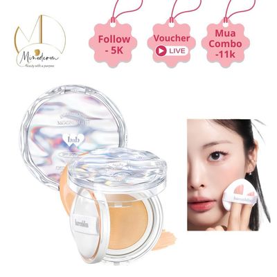 Cushion barenbliss Bloomdew Moonlight Dewy Mesh căng bóng mọng nước che phủ chống nắng SPF50PA+++15g