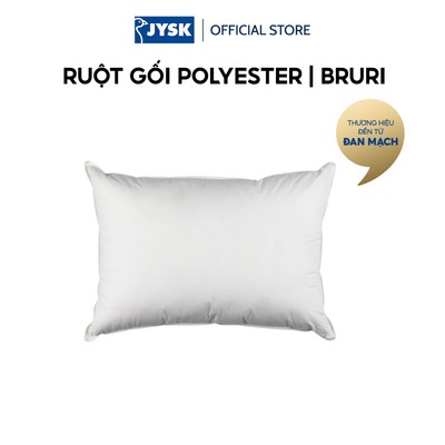 Ruột gối polyester | JYSK BRURI | trắng | R50xD70cm | 800gr