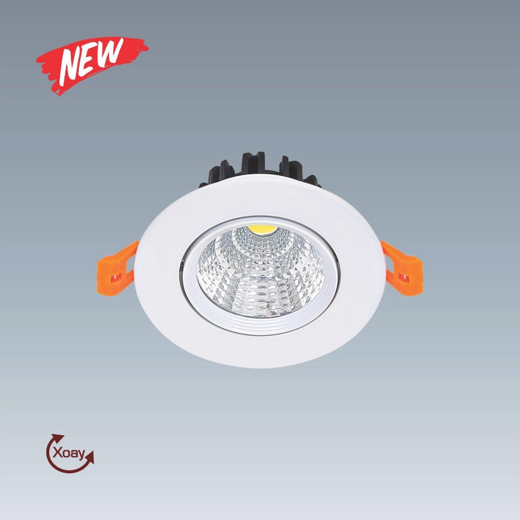 Đèn âm trần Anfaco Led AFC 596 9W, hàng chính hãng, bảo hành 3 năm.