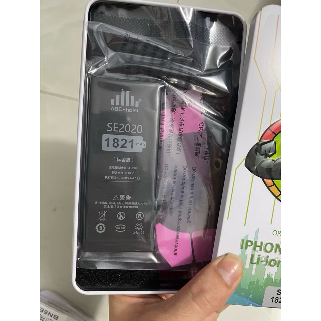 Pin abc - Dung Lượng Cao Và Chuẩn Cho iPhone SE 2 (2020) bh 6 tháng