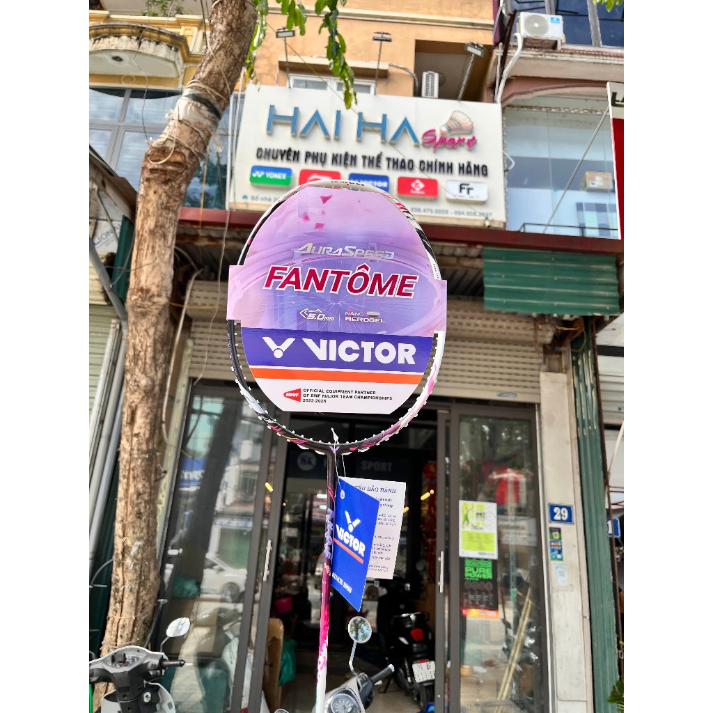Khung Vợt Victor Auraspeed Fantom Chính Hãng Cao Cấp (Tặng bao đơn victor)