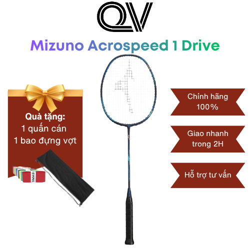Vợt cầu lông Mizuno Acrospeed 1 Drive chính hãng Quốc Việt Badminton thích hợp nhất với lối chơi thi