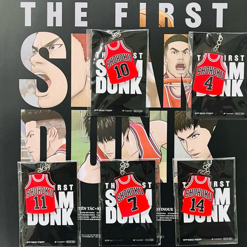Móc Khoá Slam Dunk - Movie The First Slam Dunk Quà Tặng Trang Trí