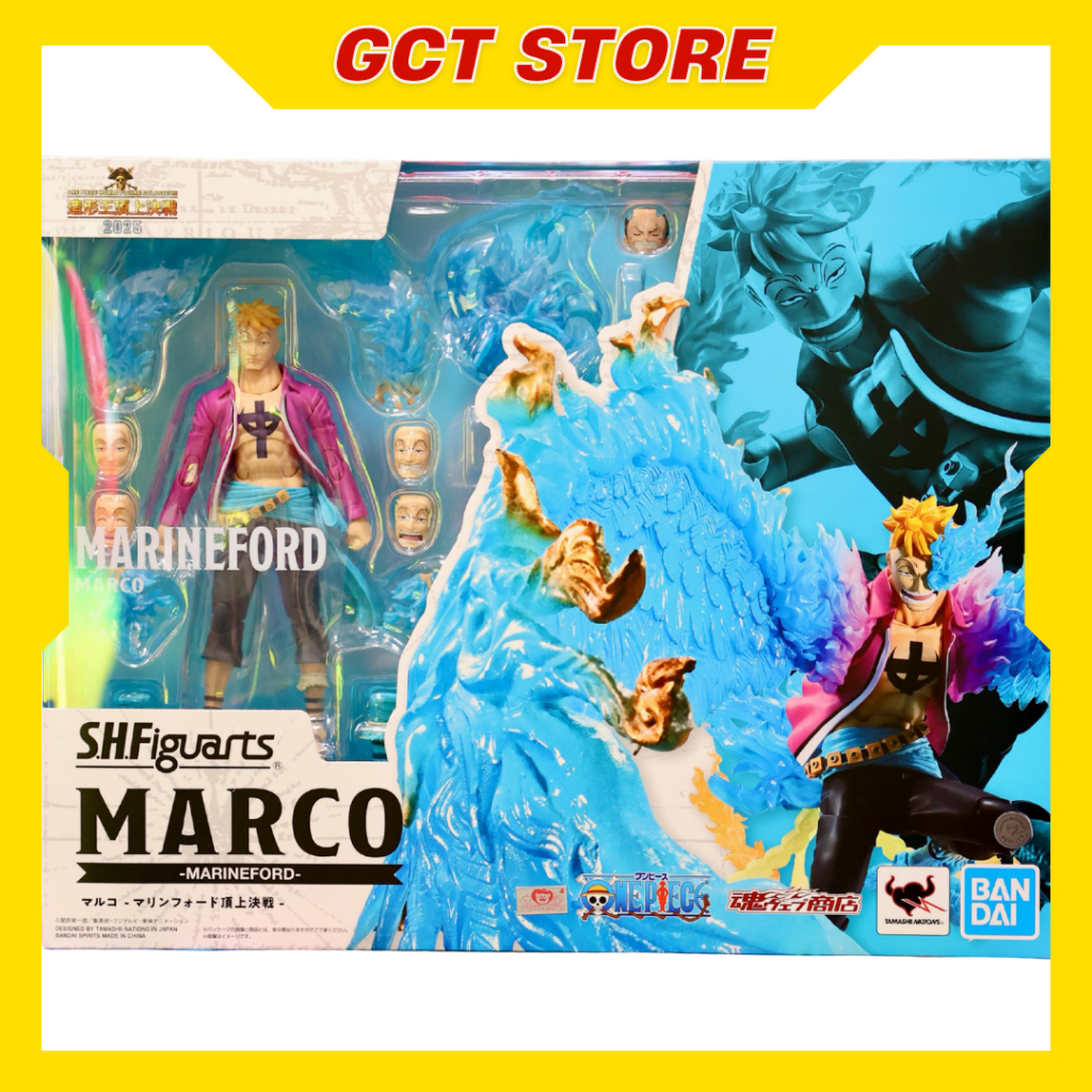 [CÓ SẴN] Mô Hình SHF Marco Marineford One Piece