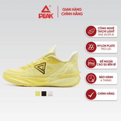 Giày Bóng Rổ, Cầu Lông, Pickleball PEAK ROSA - Taichi Siêu Nhẹ, Đế Cao Su Bám Sân EXT262008A EXT262007A