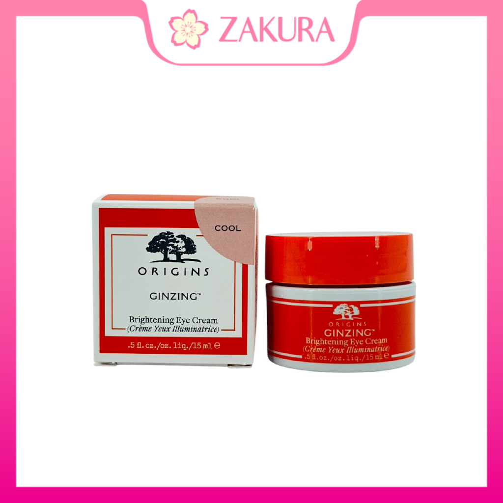 Origins Brightening Eye Cream with Caffeine and Ginseng 15ml
