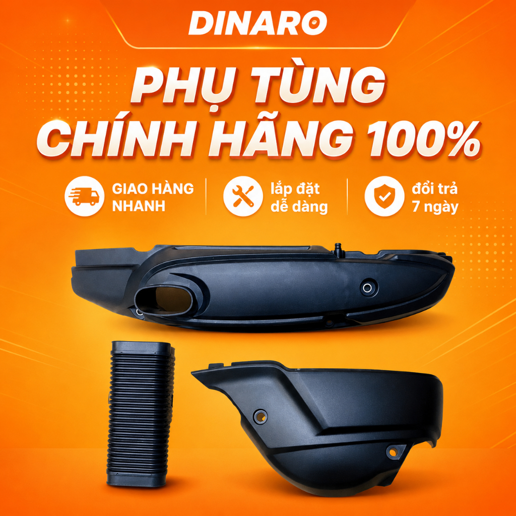 DINARO Bộ ốp máy ốp lốc nồi côn  Mio Classico Mio Ultimo 2007-2010Chính Hãng YAMAH..
