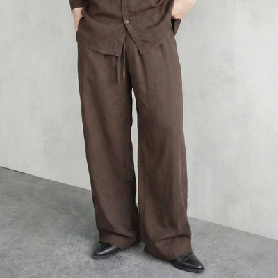 [[Có BIGSIZE]  Quần Âu Linen Nam 3 Màu MANDO Form Oversize Đi Biển Dạo Phố Đi Cafe Mặc Mùa hè - NTRS001