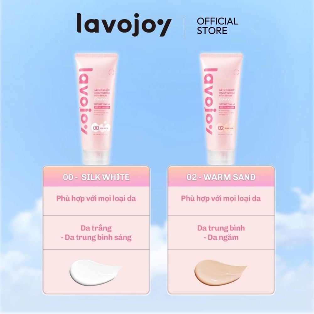 Ảnh 8 của Serum dưỡng thể Lavojoy Let It Glow Daily Shine Body Serum nâng tông, cấp ẩm, dưỡng sáng, 180ml