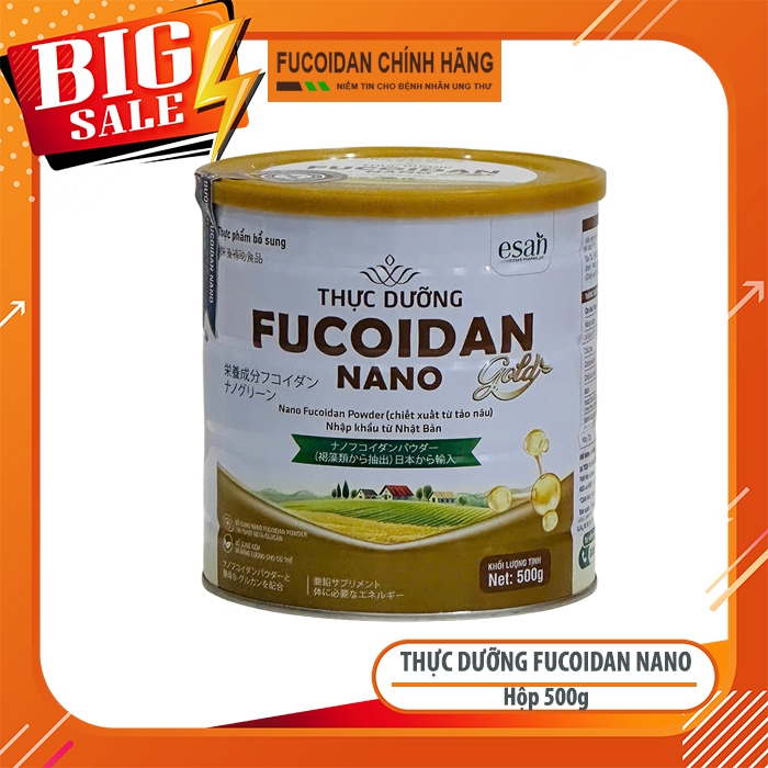 Thực phẩm bổ sung Fucoidan Nano Gold. Hộp 500g