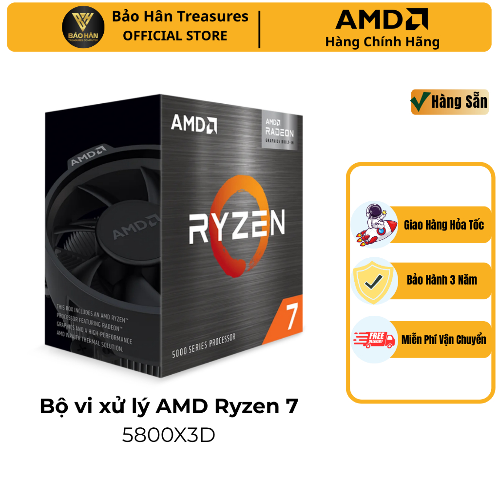 AMD Ryzen 7 5800X3D CPU