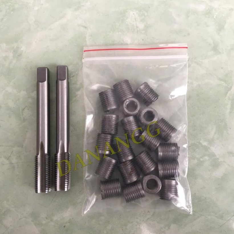 20 ren cấy ốc 8x10 thép cấy chân ren xe máy