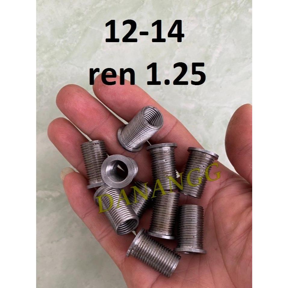 10 con ren cấy 12-14 cấy chân ốc dài 20mm bước ren 1.25