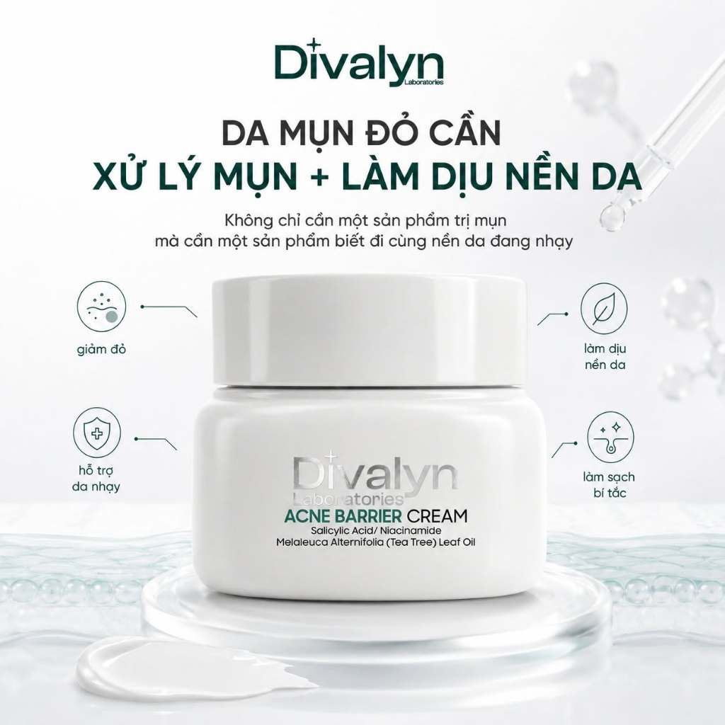 [ NGUYỄN MỸ TRINH ] KEM FACE MỤN B3 DIVA LYN MẪU MỚI NHẤT 2026