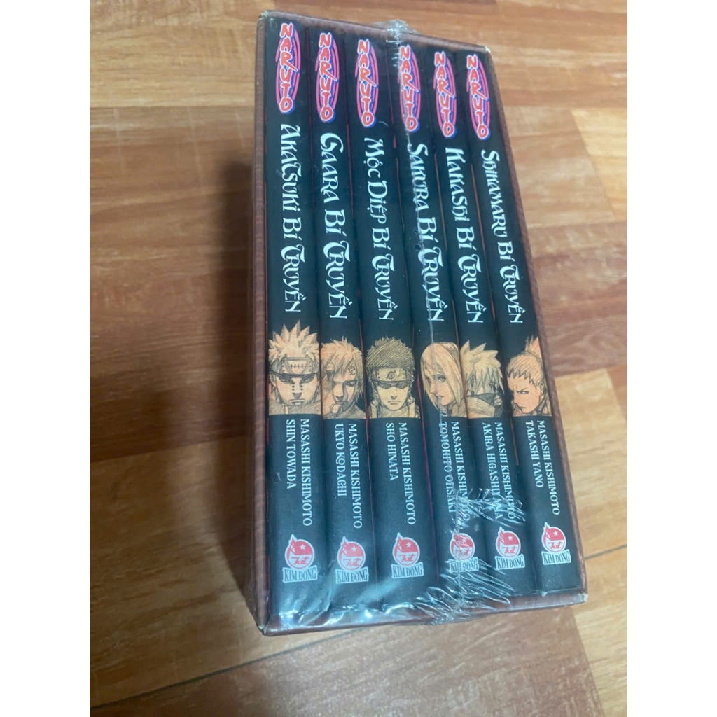 Boxset full bộ 6q vở naruto bí truyền