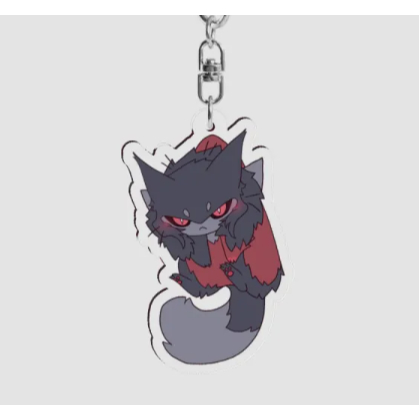 Aatrox Cat Hanging Keychain