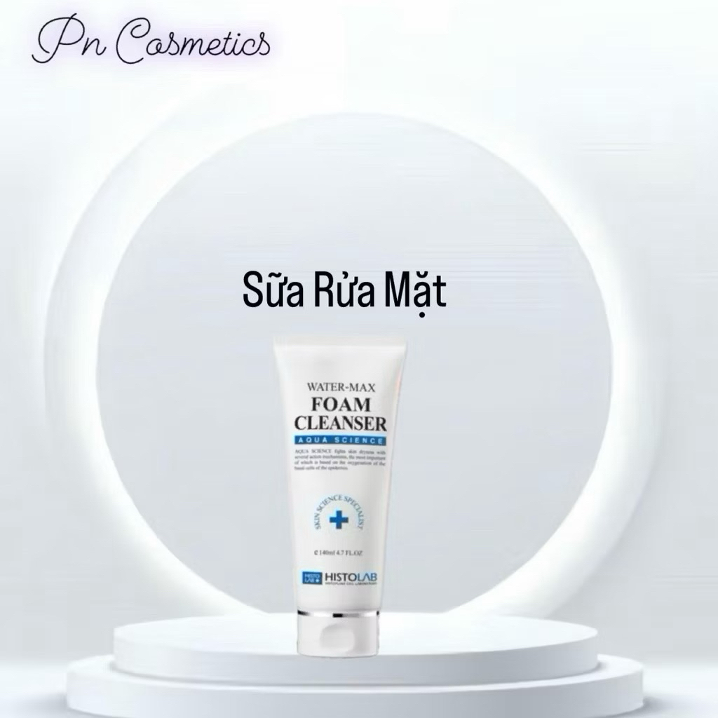 [Hàng Cty] Sữa Rửa Mặt Dưỡng Ẩm HISTOLAB Water-Max Foam Cleanser-Pn Cos-Fullsize