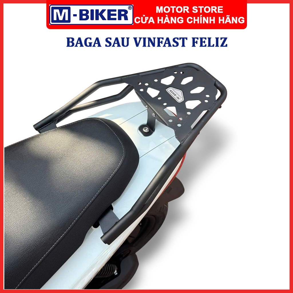 Baga Feliz, Baga sau Vinfast Feliz, Cảng sau mặt thép tấm CNC sơn tĩnh điện cho Vinfast Feliz