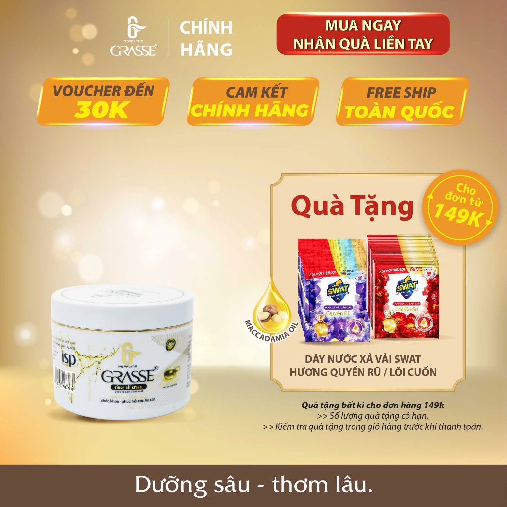 GRASSE - Kem Ủ Nước Hoa 275gram