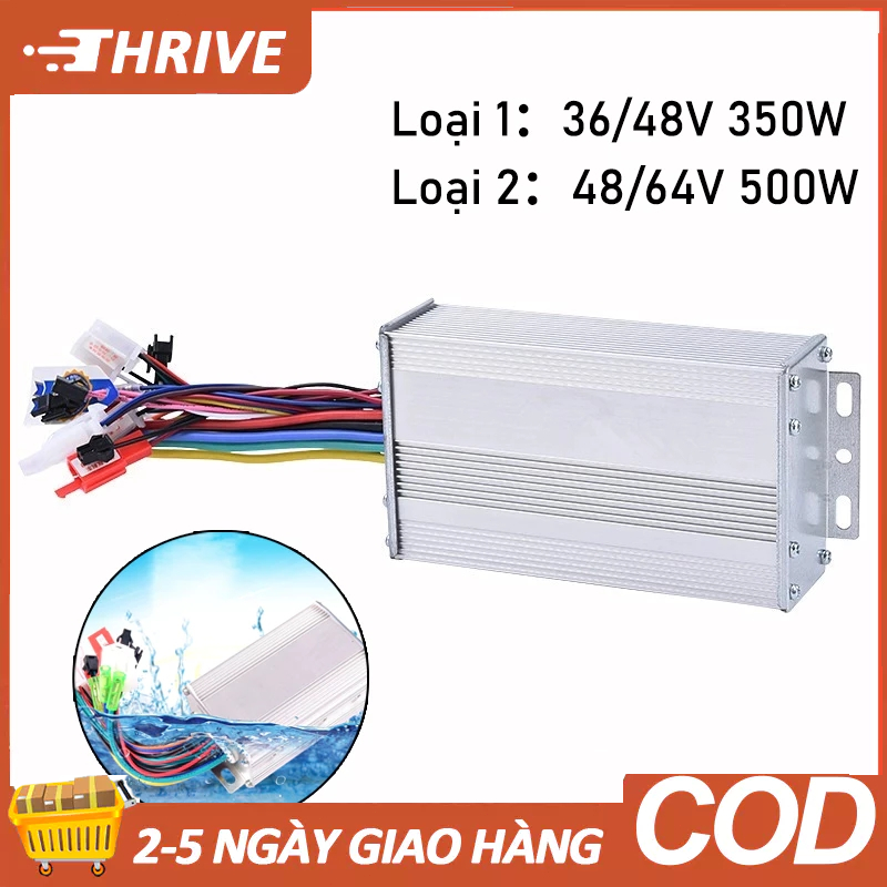 Ic 350w-500w-800w-1000w THK điều tốc xe điện ic đa năng 5 in1 36/48/60v đảm bảo đi êm như zin