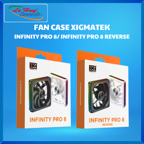 Fan Case Xigmatek Infinity Pro 8/ Infinity Pro 8 Reverse - Hàng Chính Hãng