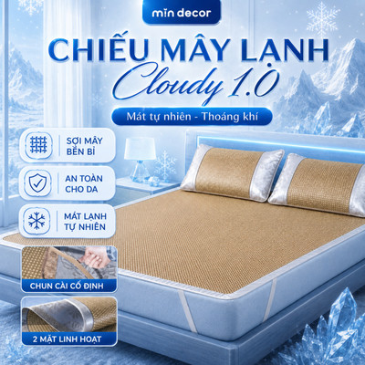 Chiếu Mây Lạnh Cloudy 1.0 New 2026, Chiếu Mây Mùa Hè Thoáng Mát, Giảm Nhiệt Mùa Hè