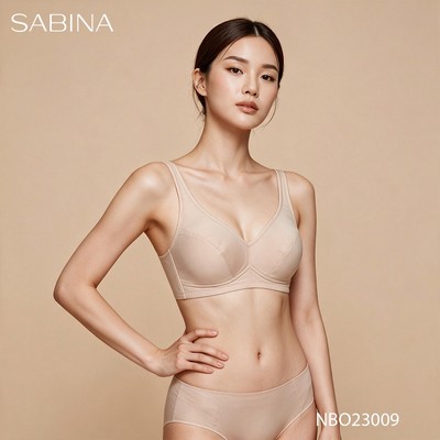 Áo Lót Định Hình Không Đệm Không Gọng Có Size Lớn Màu Trơn Function Bra By Sabina NBO23009