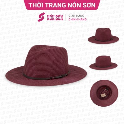 Mũ vành thời trang NÓN SƠN XH001-118-ĐO1.NU1