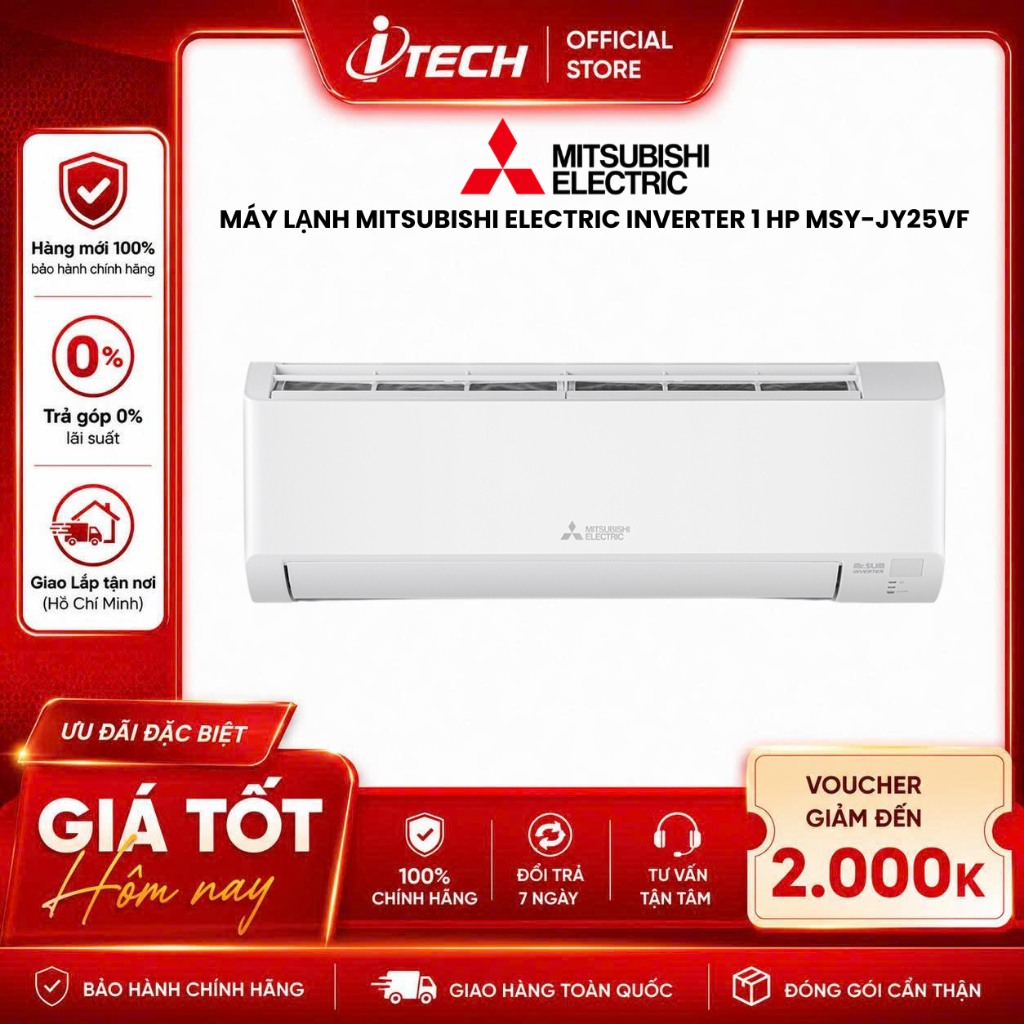 MSY-JY25VF - Máy lạnh Mitsubishi Electric Inverter 1HP MSY-JY25VF - Hàng chính hãng