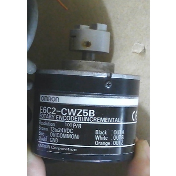 (Used) Encoder xung 100 cốt dương 6mm - E6C2-CWZ5B - Omron