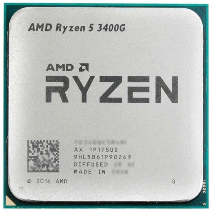 CPU AMD Ryzen 5 3400G tray