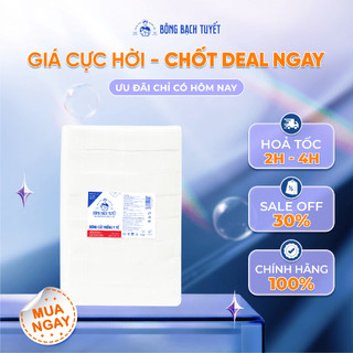 Bông y tế cắt Bạch Tuyết (5cm x 5cm) - 1Kg