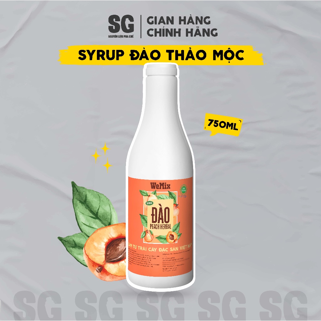 Siro Đào Peach Herbal