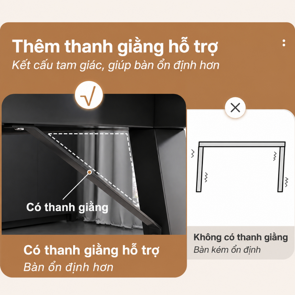 Bali Bàn Chữ L Bàn Làm Việc Góc Tường Khung Sắt Chắc Chắn 120x80 140x100 Cho Phòng Nhỏ | BigBuy360 - bigbuy360.vn