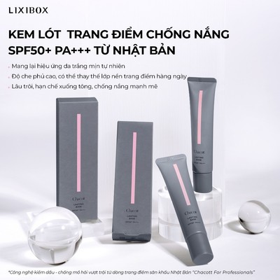 [SPVIP] Kem Lót Trang Điểm Chống Nắng Chacott Lasting Base SPF 50+ PA+++ 42g
