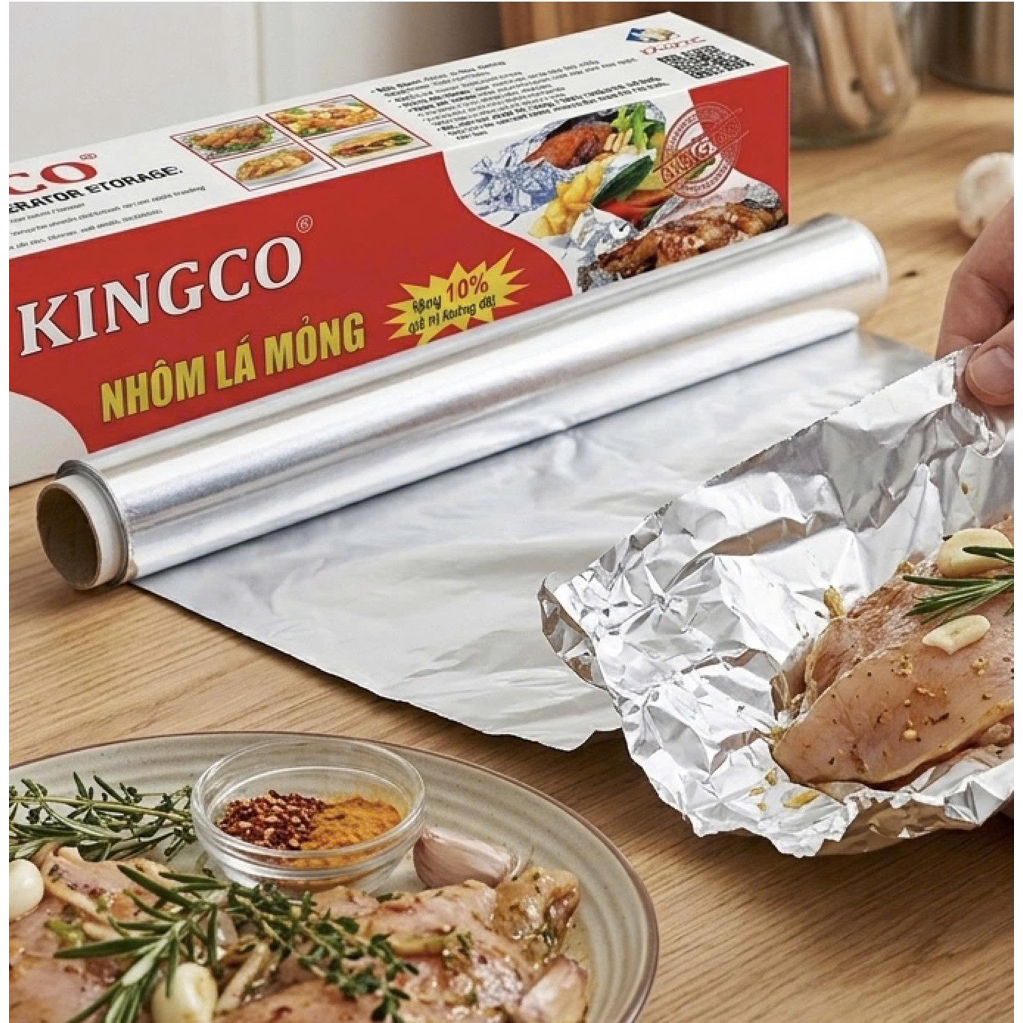 Giấy bạc KINGCO K45 45cm– Nhôm lá mỏng KINGCO K45